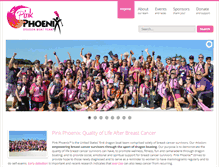 Tablet Screenshot of pinkphoenix.org